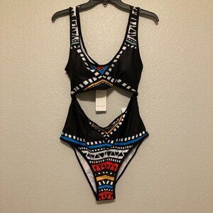 Ekouaer cutout one piece size XXL